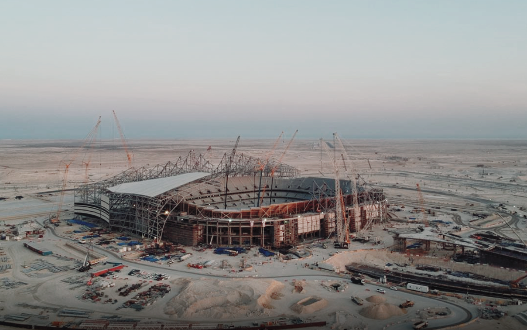 Al-Bayt Stadion in Katar 2022 - Ort des WM-Eröffnungsspiels