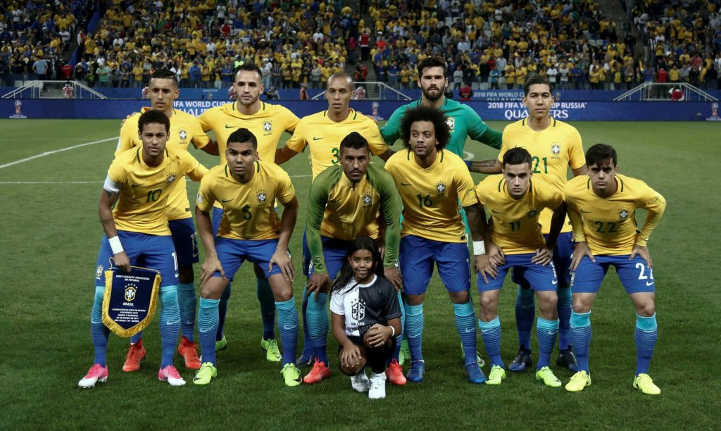 Brasilien bei der Fußball WM 2018 in Russland / AFP PHOTO / Miguel SCHINCARIOL