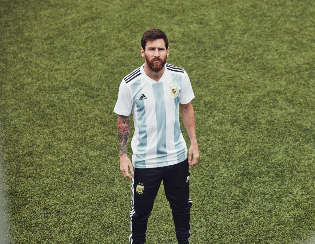 Lionel Messi im WM Trikot 2018 (Foto adidas)