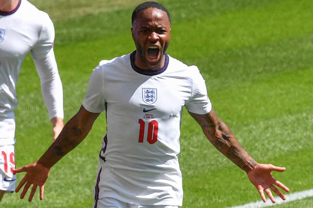 Raheem Sterling - Hoffnung von England 2022 - Foto AFP