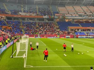 Stadion "974" bzw "Ras Abu Aboud Stadium" in Doha/Katar (Foto: eigene Quelle)