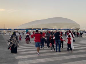 Al-Janoub WM 2022 Stadion (Eigene Fotoquelle)