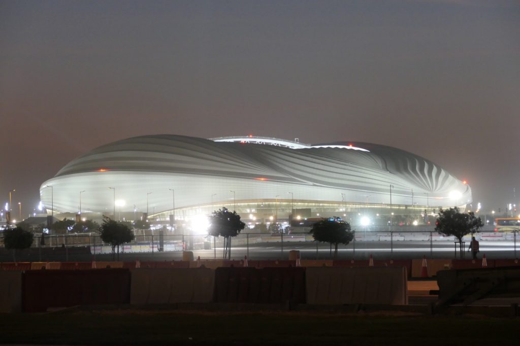 Al-Janoub WM 2022 Stadion (Eigene Fotoquelle)