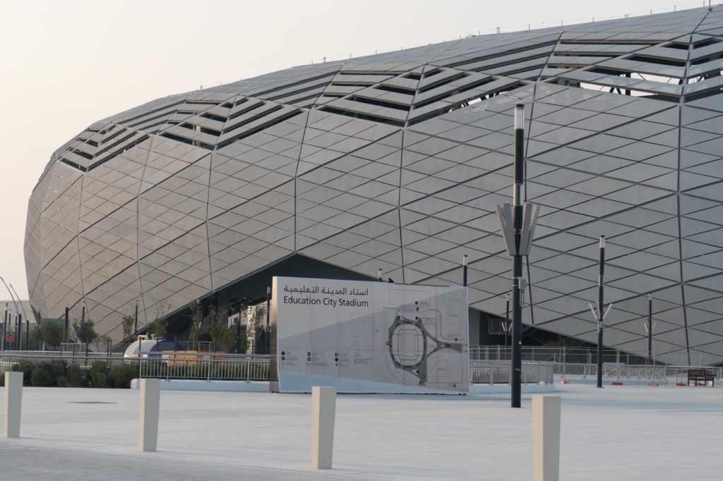 Das Educational WM Stadium in Al Rayyan (Foto: eigene Quelle)