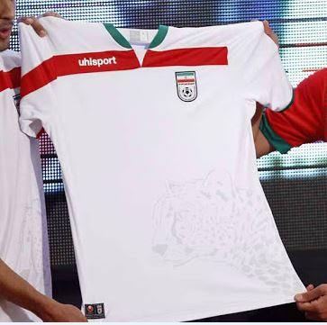 Iran Heimtrikot 2018 in weiß von Uhlsport