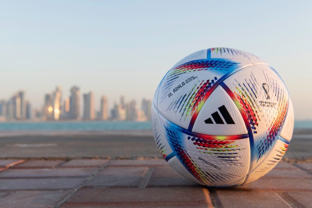 Der offizielle WM Spielball Al Rihla (Copyright adidas)