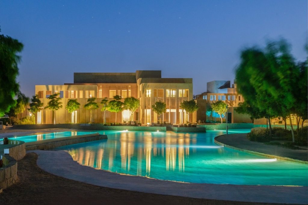 Das DFB Quartier im Norden von Katar: Das Zulal Wellness Resort