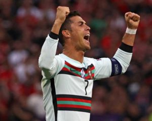Christiano Ronaldo bei der Fußball WM 2021 - die Titelverteidigung gelang allerdings nicht! (Foto AFP)