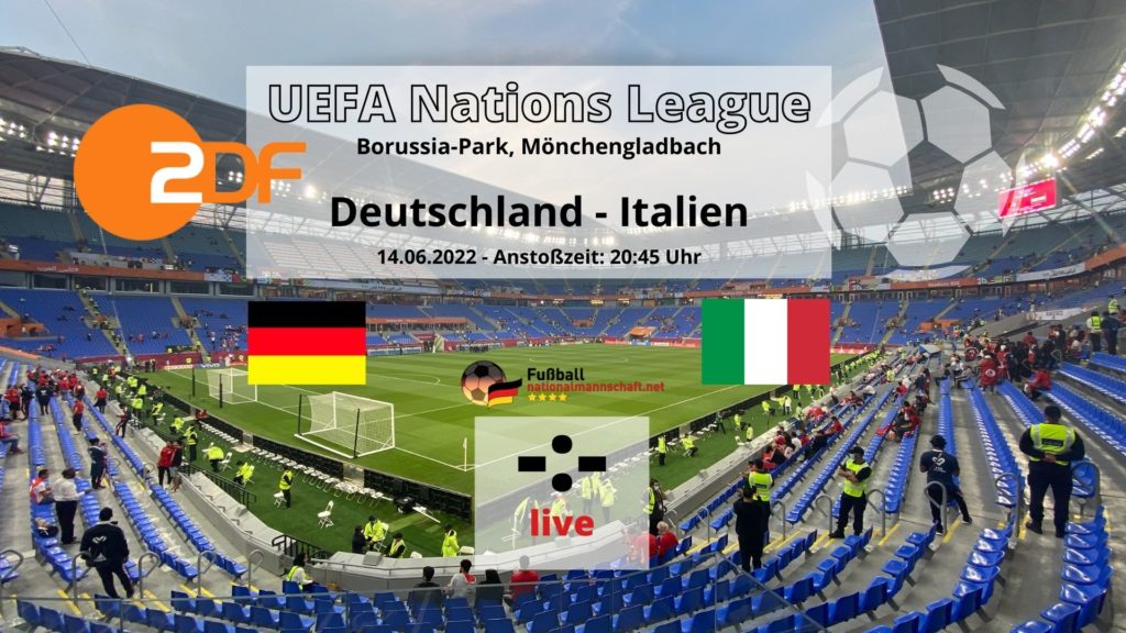 Deutschland gegen Italien am 14.6.2022