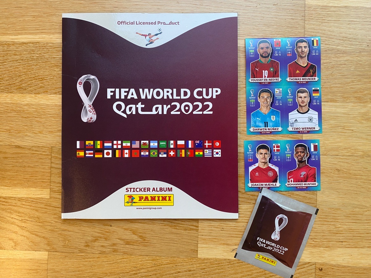 Wann kommt das neue Panini Sammelalbum zur WM 2022?