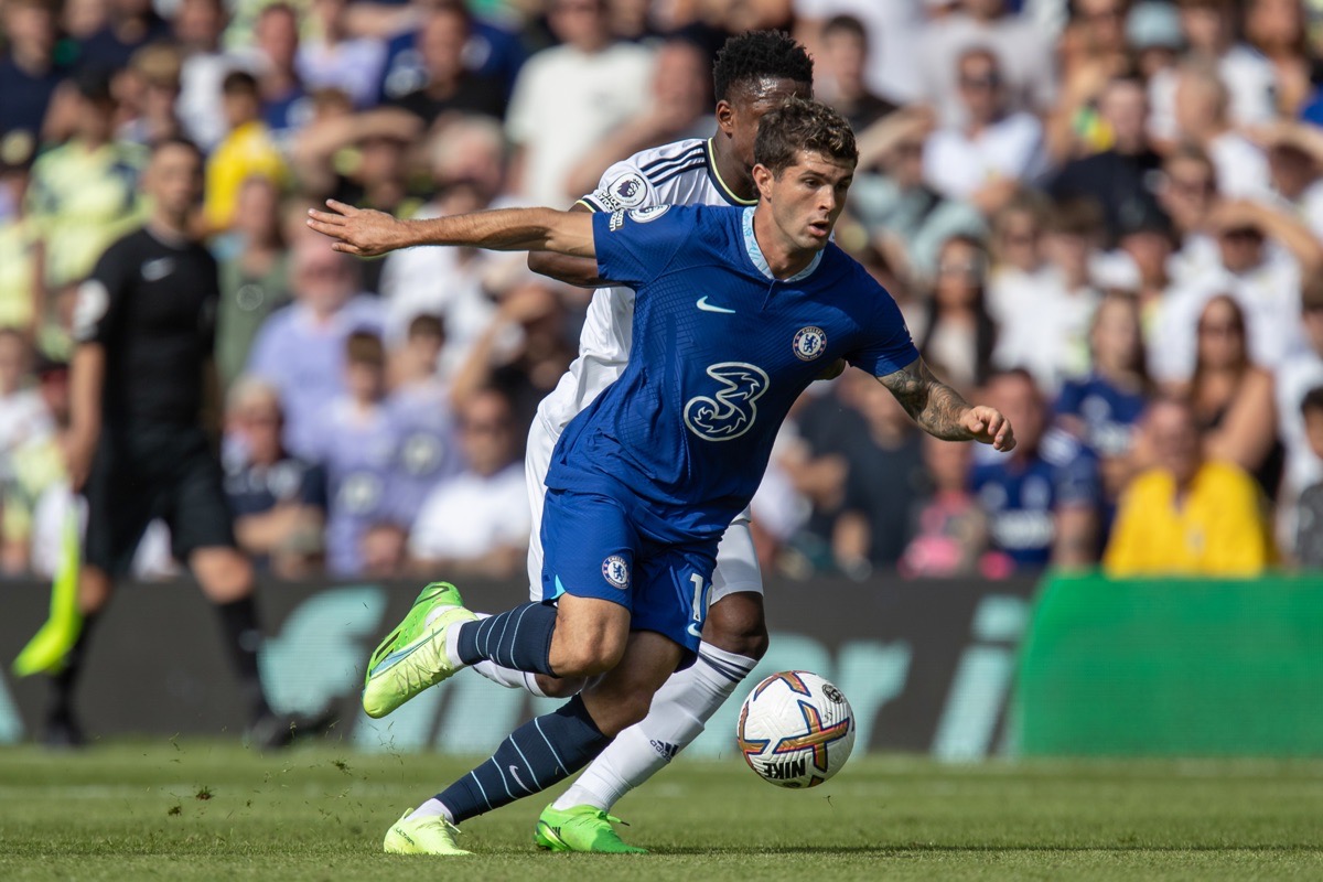 Christian Pulisic #10 von Chelsea 2022 - teuerster US-Nationalspieler (Copyright depositphotos.com / operations@newsimages.co.uk)