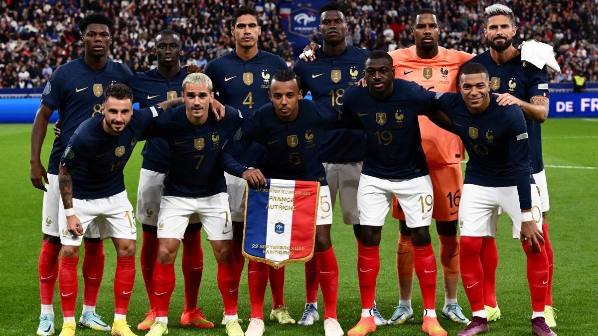 WM 2022 Kader von Frankreich
