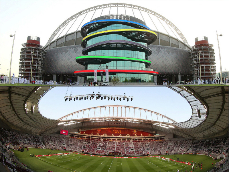 Khalifa International WM Stadion 2022 (Foto AFP)