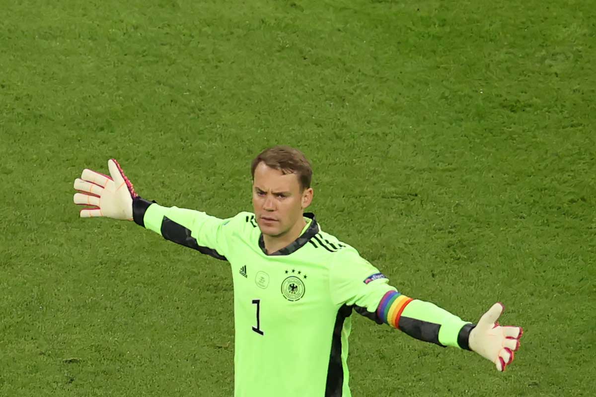 Manuel Neuer bei der #EM 2021 - Foto AFP