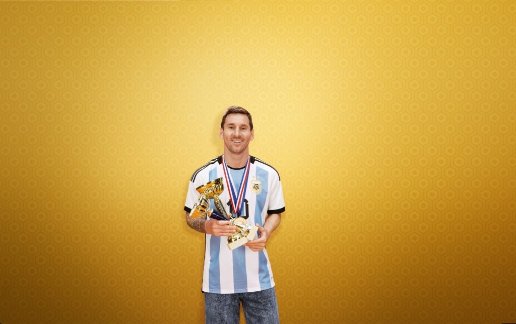 Messi in der neuen WM Kampagne von adidas