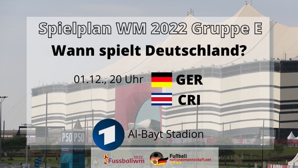 Deutschland-Spiele bei der WM 2022 – 3.Spieltag Deutschland gegen Costa Rica