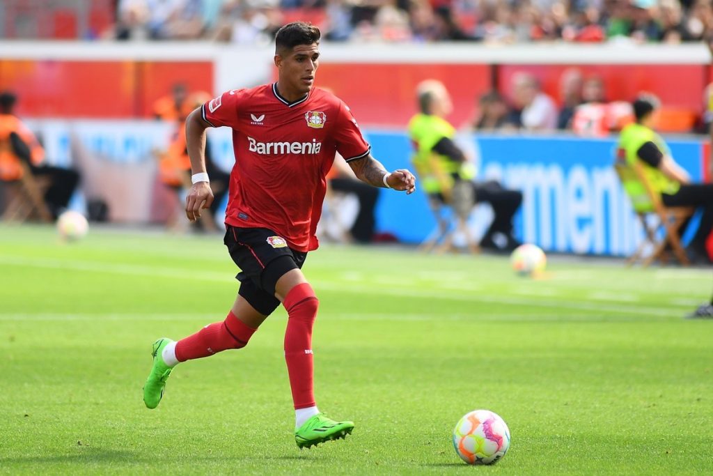 Piero Hincapie von Bayer 04 Leverkusen im August 2022 (Copyright depositphotos.com)