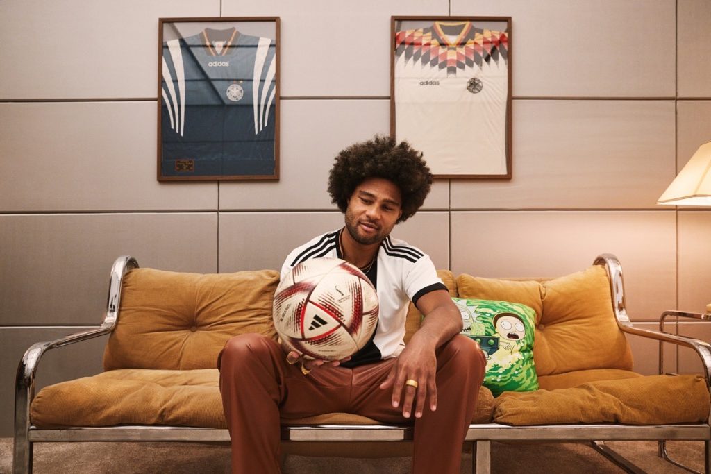 Serge Gnabry in der adidas Werbekampagne