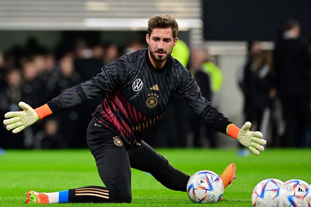 Kevin Trapp freut sich auf die WM-Teilnahme für Katar (Photo by John MACDOUGALL / AFP)