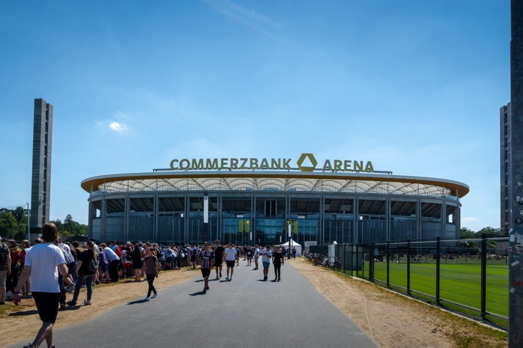 Die Commerzbank Arena in Frankfurt (Copyright depositphotos.com)