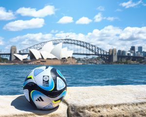 Der WM Spielball von adidas in Sydney (Copyright adidas)