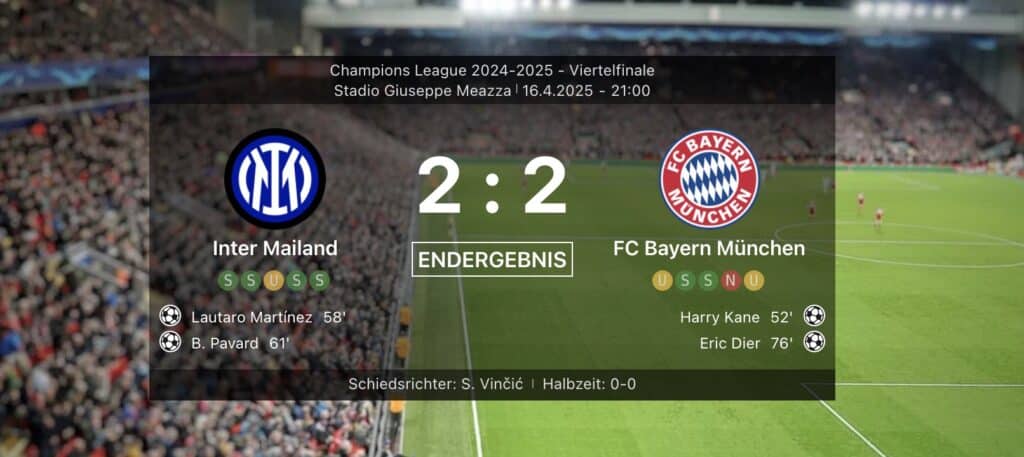 Champions League Ergebnis: FC Bayern: Traum vom "Titel dahoam" geplatzt