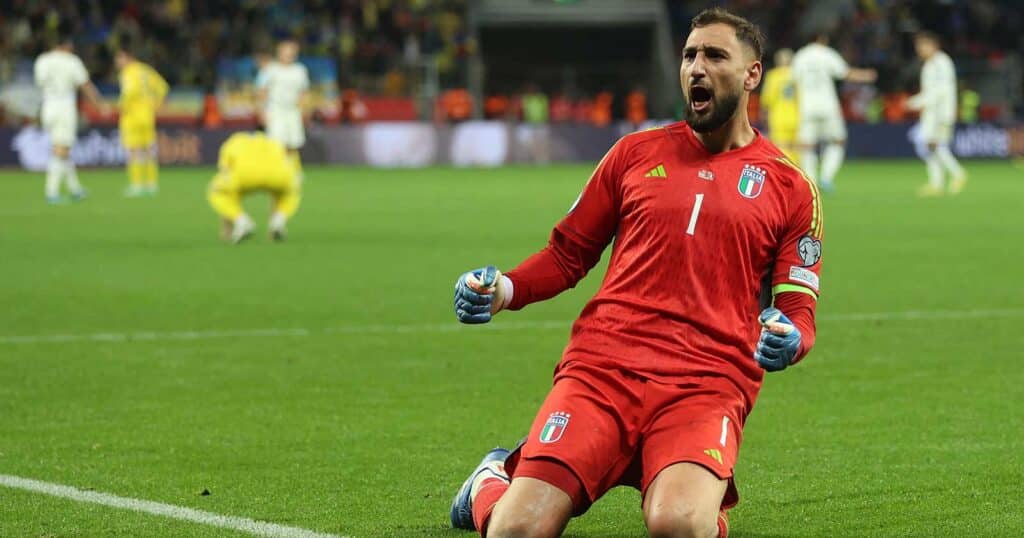 Gianluigi Donnarumma - Matchwinner(Photo by LEON KUEGELER / AFP)