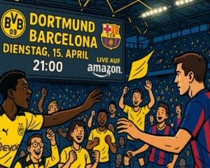 Fußball heute: Wer zeigt Dortmund gegen FC Barcelona im FREE-TV?