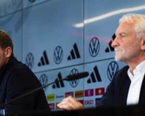 Völler und Nagelsmann (Foto AFP)