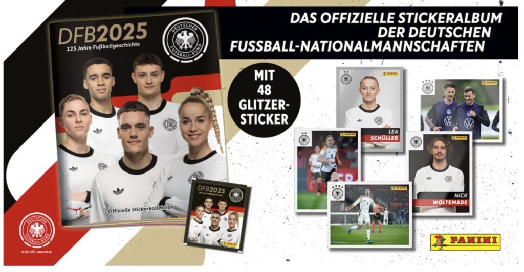 Breitner neben Wirtz: DFB und Panini mit exklusivem Album