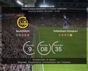 Wer zeigt Bodo Glimt Tottenham in der Europa League?