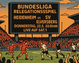 Bundesliga Relegation heute: Heidenheim gegen Elversberg - Wer gewinnt?